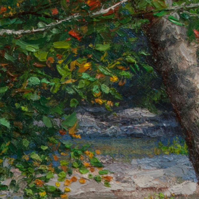 Early Autumn on Sweetwater Creek Detail 3