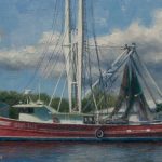 Oil painting entitled Capt Jack, by artist Christian Hemme.