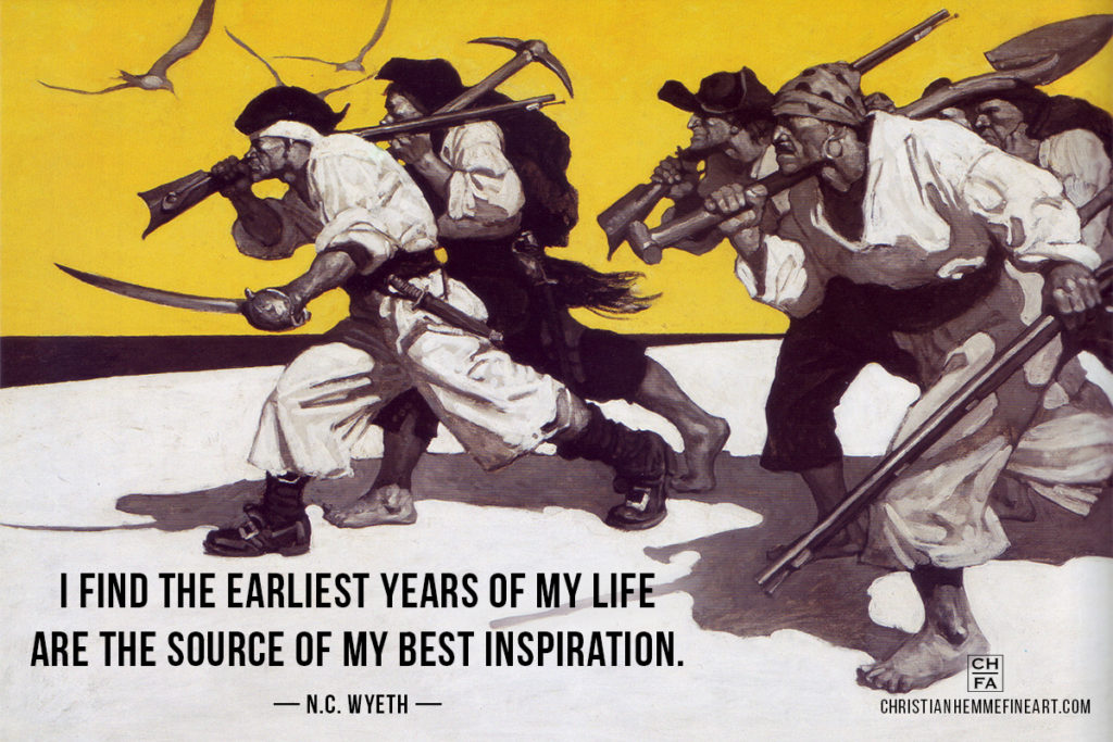 N.C. Wyeth Quote Inspiration