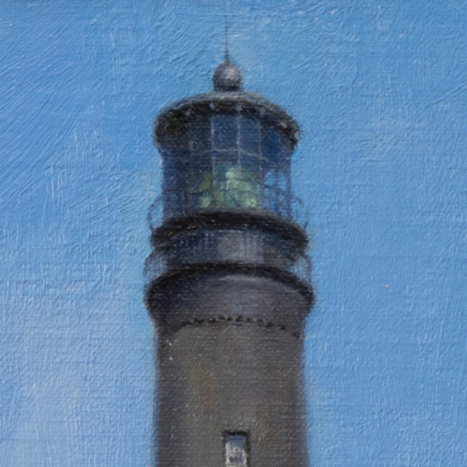 Lighthouse Winter Sun Detail 1
